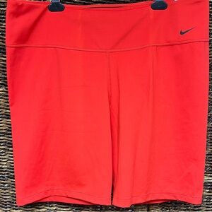 Nike Women's Red Shorts-XXL, tags, sun fade lines ( please see images).‎